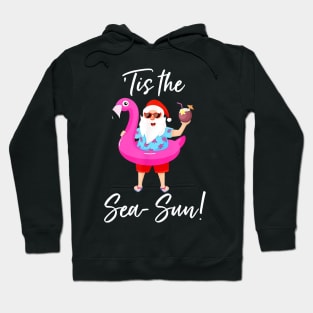 Tis the Sea-Sun Christmas in July 1 Hoodie